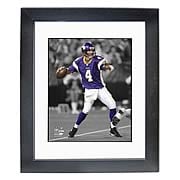 NFL Brett Favre Spotlight Collection Framed Matted Photo